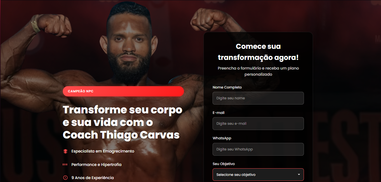 Thiago Carvas - Personal Trainer